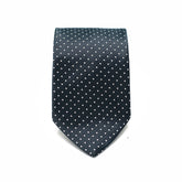 POLKA NOIR TIE AND POCKET SQUARE SET